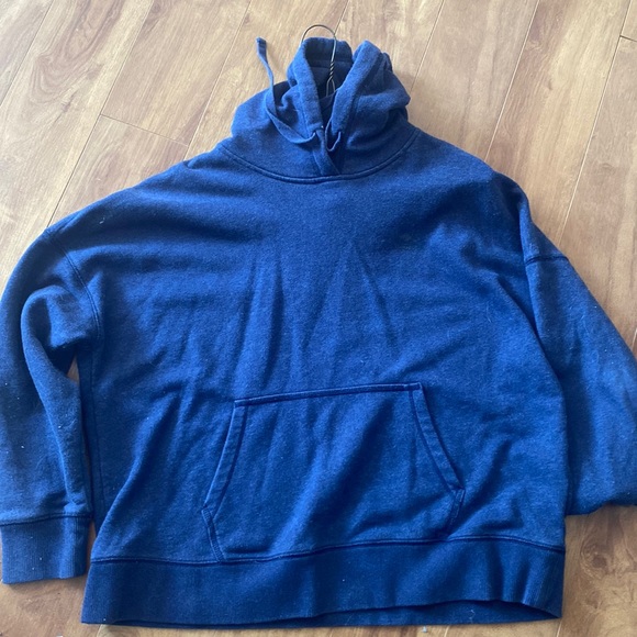 Large Blue Roots Hoodie - Picture 1 of 5